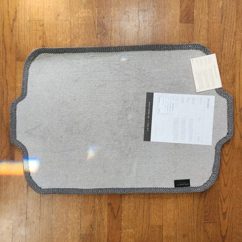 Rifle Paper Co. × Loloi 2′×3′ Gingerbread Cookie Rug Discontinued Collector NWT